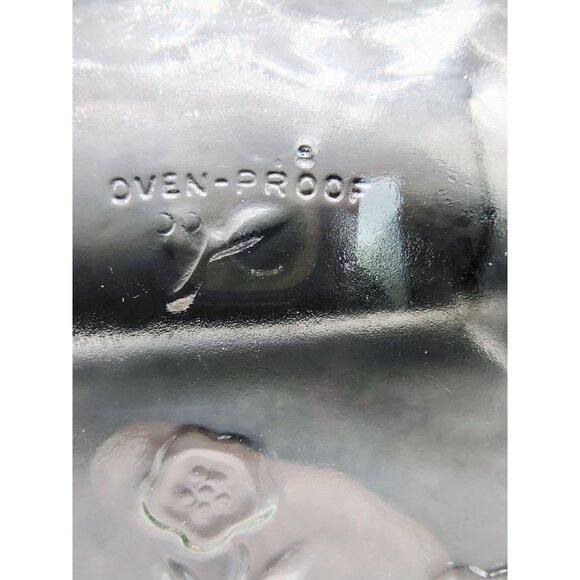 Quiche Pie Plate Anchor Hocking Vintage 10" Glass Dish Pattern Scalloped Edge - Picture 15 of 16